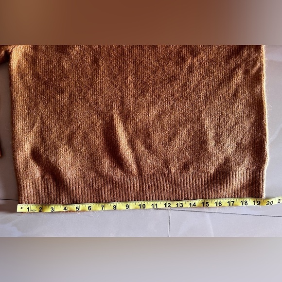 Gap crew neck sweater GAP Sweater Unisex Size L RN 54023 Retro Knitting Brown - Picture 7 of 16